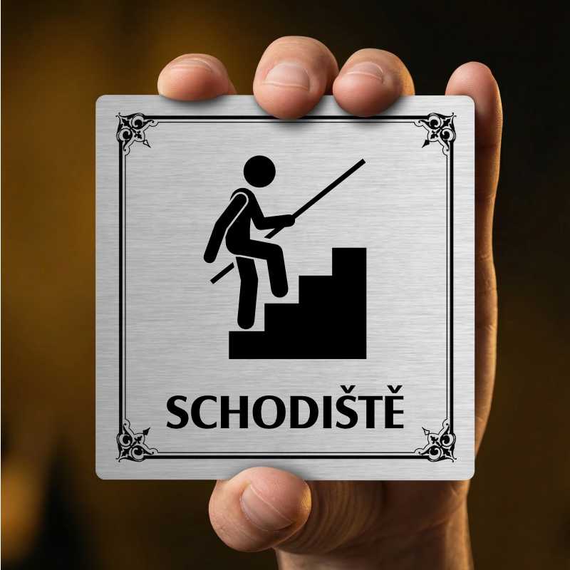 Schodiště, 100x100mm, pergamen, Utah